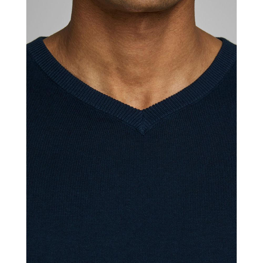 Jack Jones Blue Cotton T-Shirt