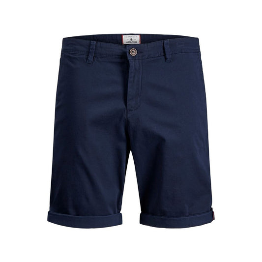 Jack Jones Blue Cotton Short