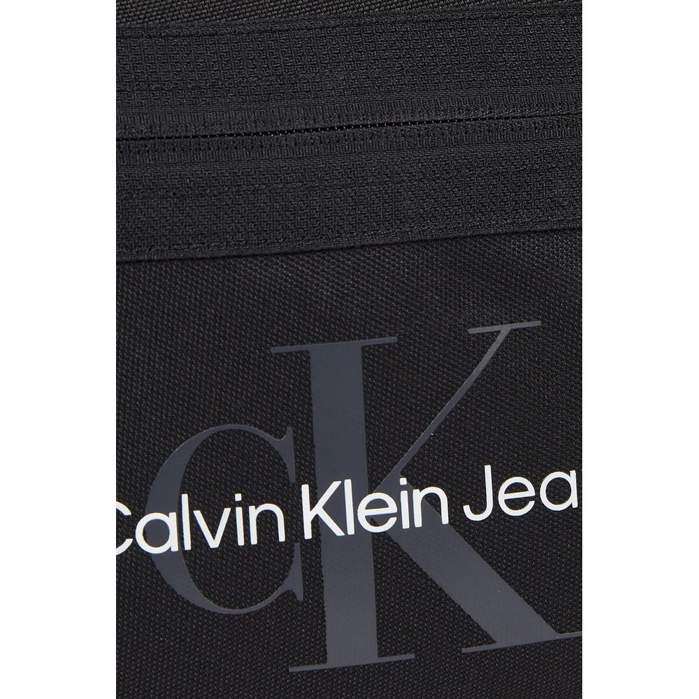 Calvin Klein Jeans Black Recycled Polyester Backpack