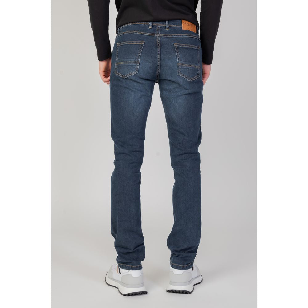 U.S. POLO ASSN. Blue Cotton Jeans & Pant