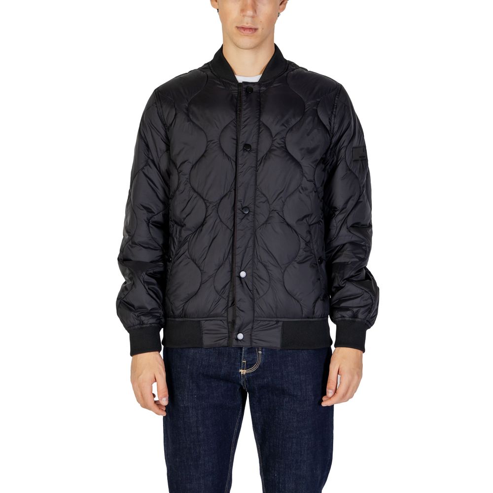 Gianni Lupo Black Polyamide Jacket