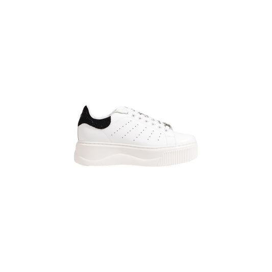 Cult White Leather Sneaker