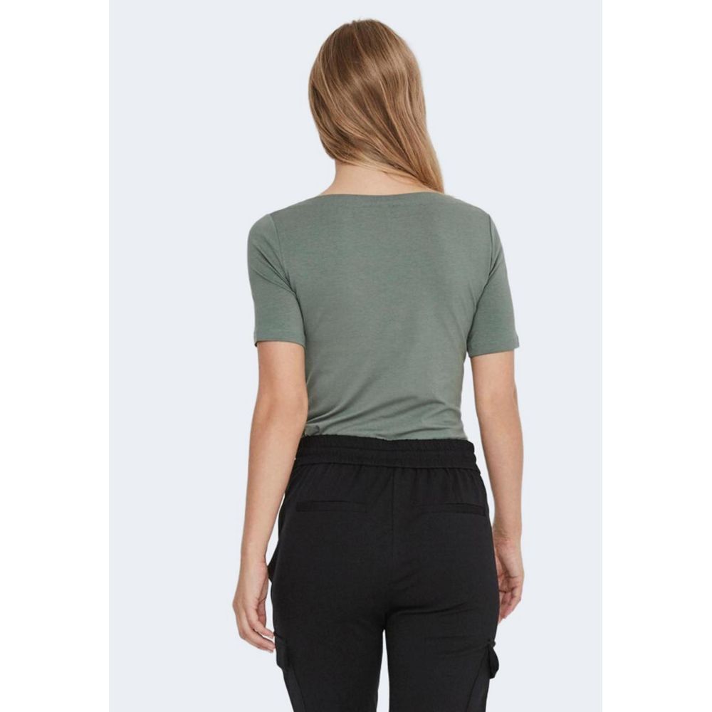 Vero Moda Green Viscose Tops & T-Shirt