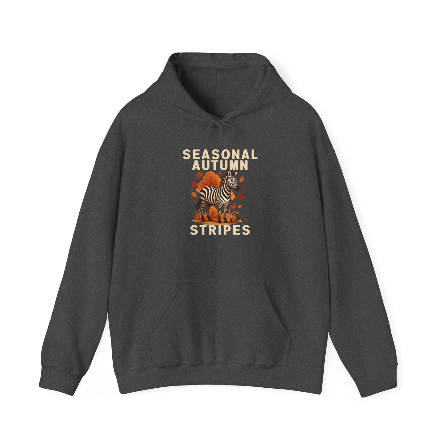 Seasonal Autumn Stripes – Zebra Hoodie