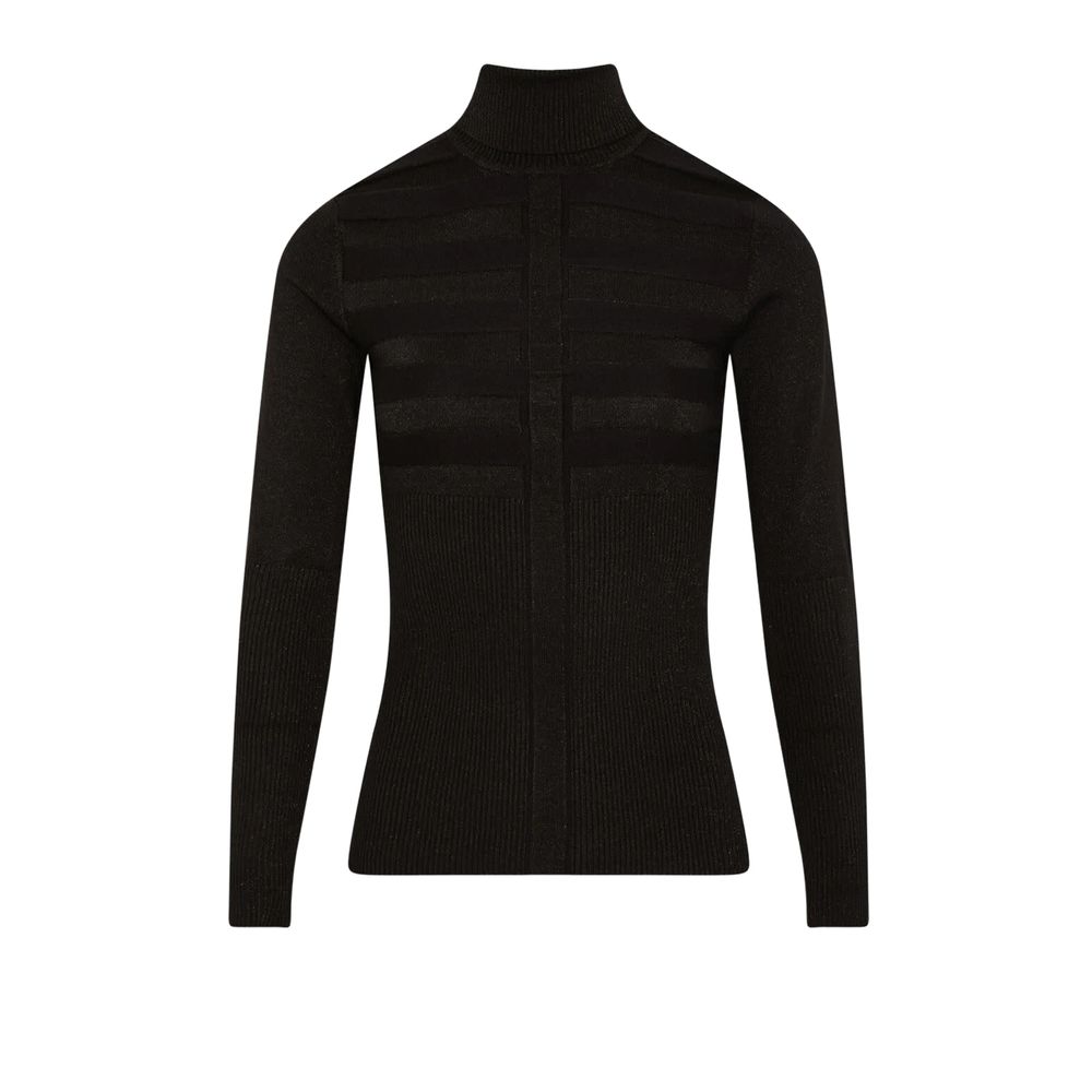 Morgan De Toi Black Viscose Sweater