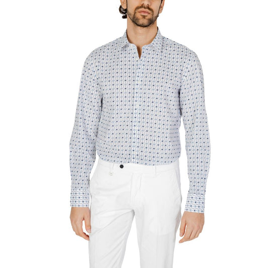 Antony Morato Blue Cotton Shirt