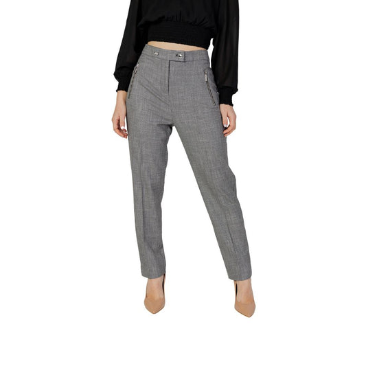 Morgan De Toi Black Polyester Jeans & Pant