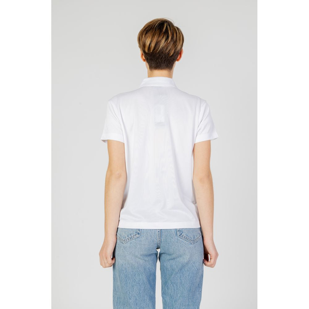 Blauer White Polyester Tops & T-Shirt