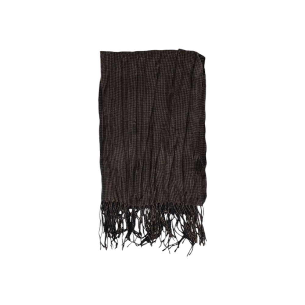 Antony Morato Brown Polyester Scarf