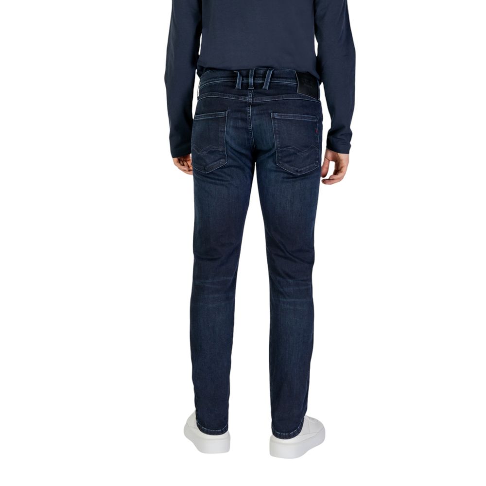 Replay Blue Cotton Jeans & Pant