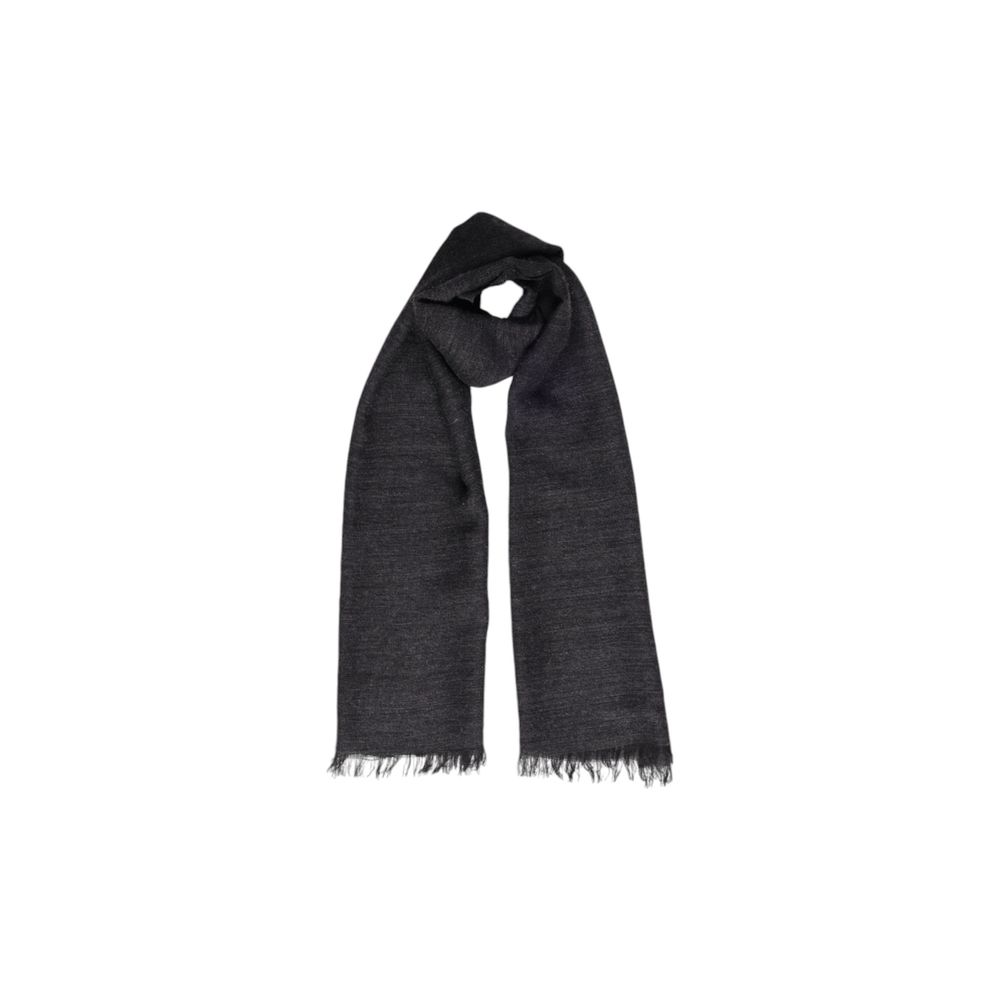 Alviero Martini Prima Classe Gray Polyacrylic Scarf