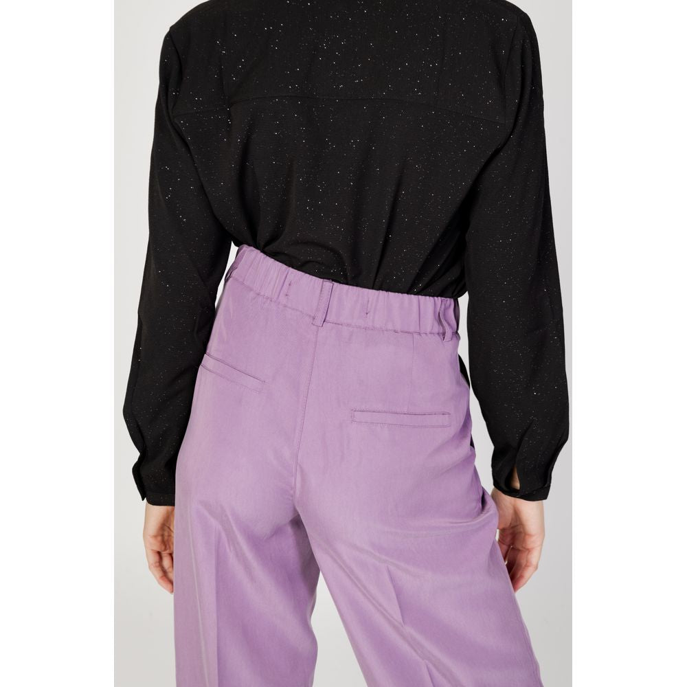 Street One Purple Lyocell Jeans & Pant