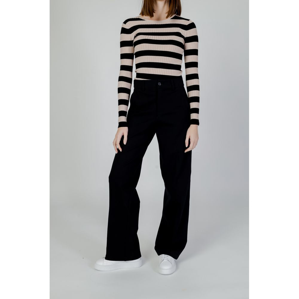 Street One Black Viscose Jeans & Pant