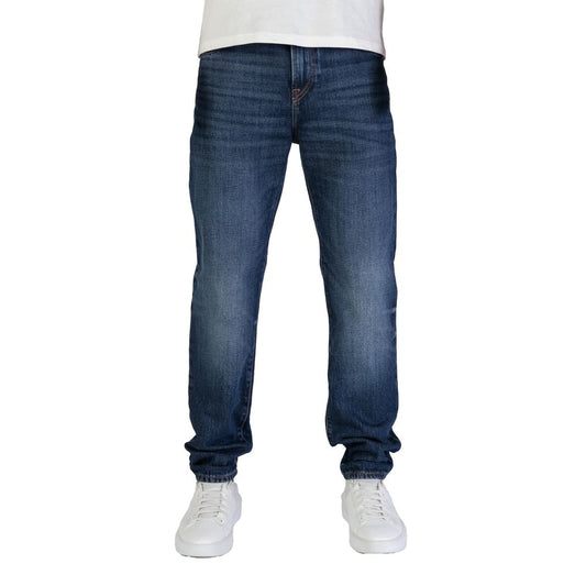 Hugo Boss Blue Cotton Jeans & Pant