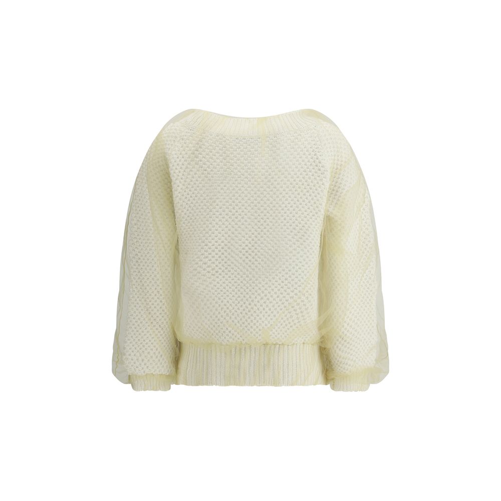 Fabiana Filippi Sweater with tulle