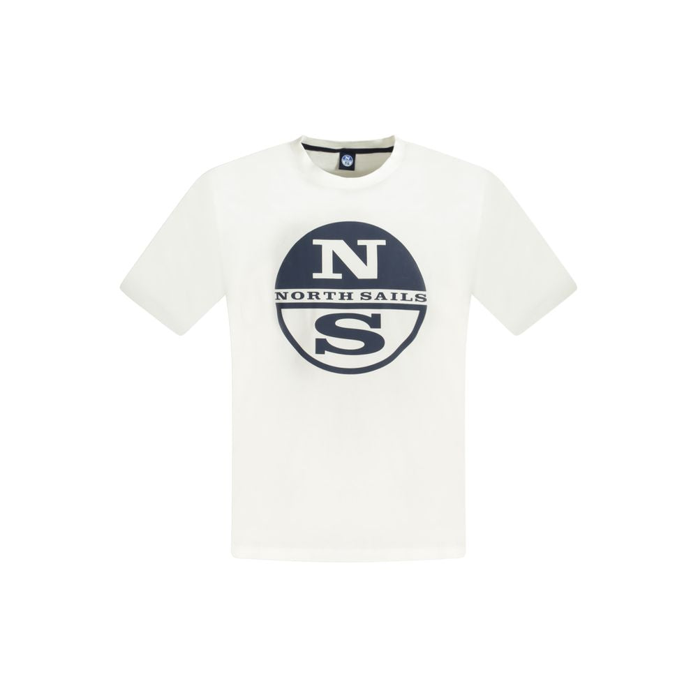 North Sails White Cotton Mens TShirt