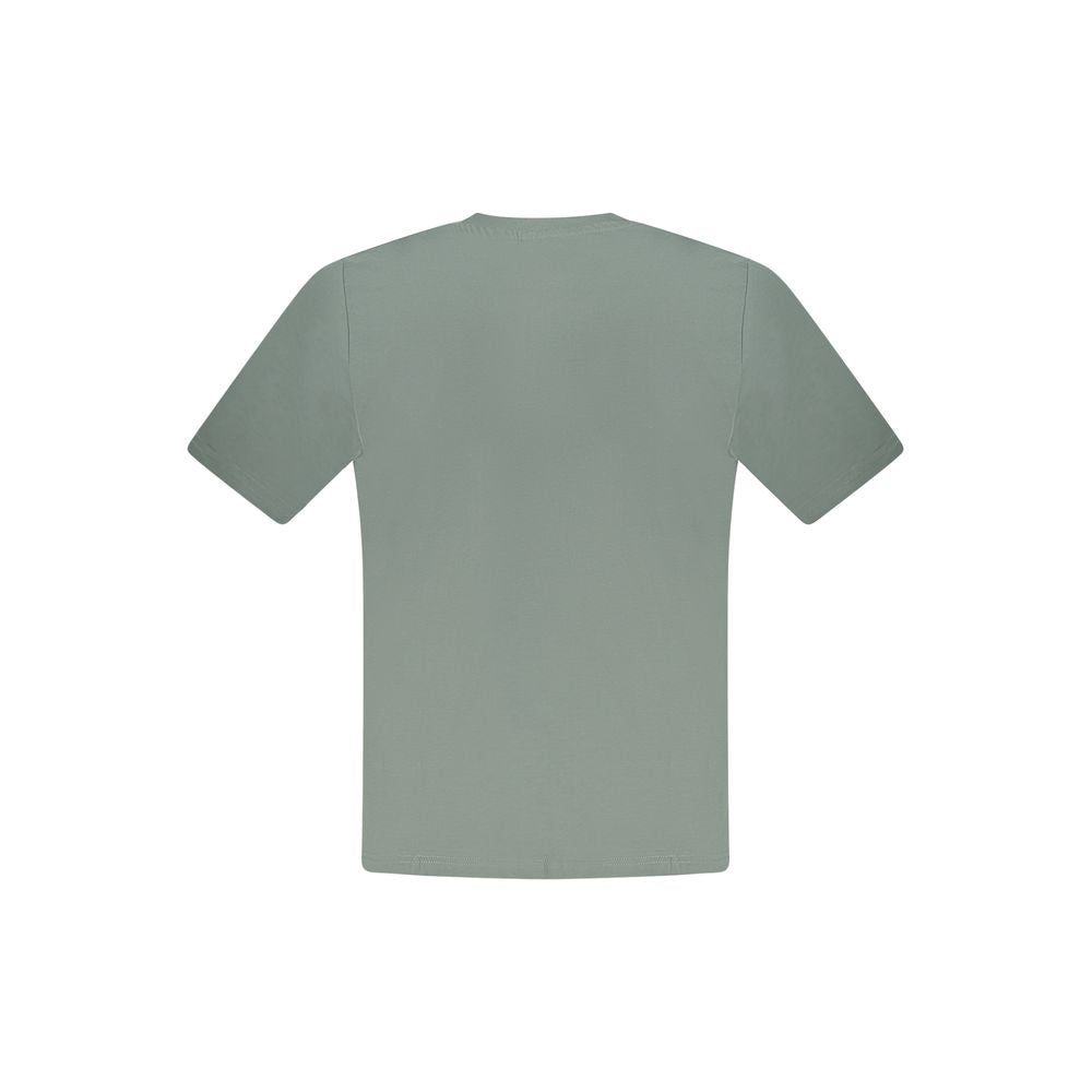 North Sails Green Cotton Men T-Shirt