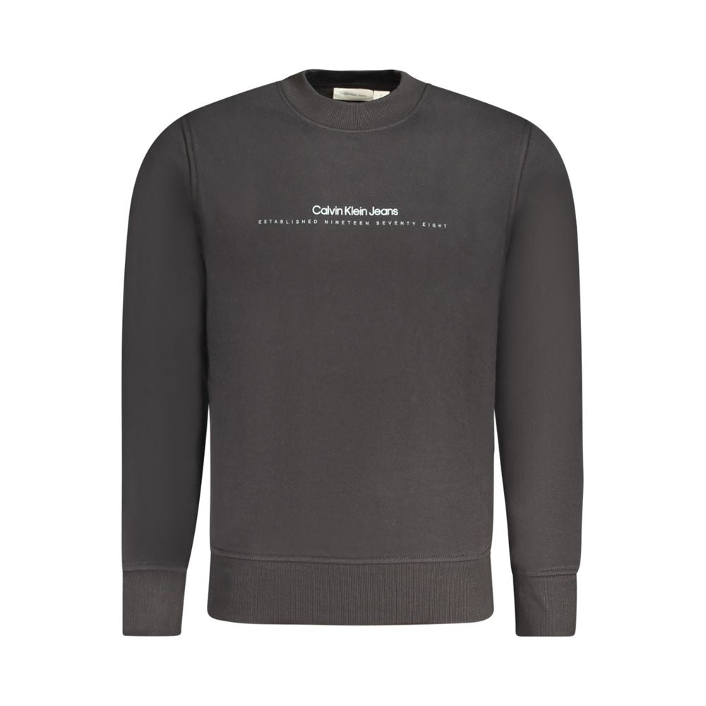 Calvin Klein Black Cotton Men Sweater