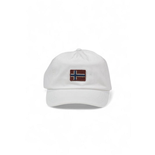 Napapijri White Cotton Hats & Cap