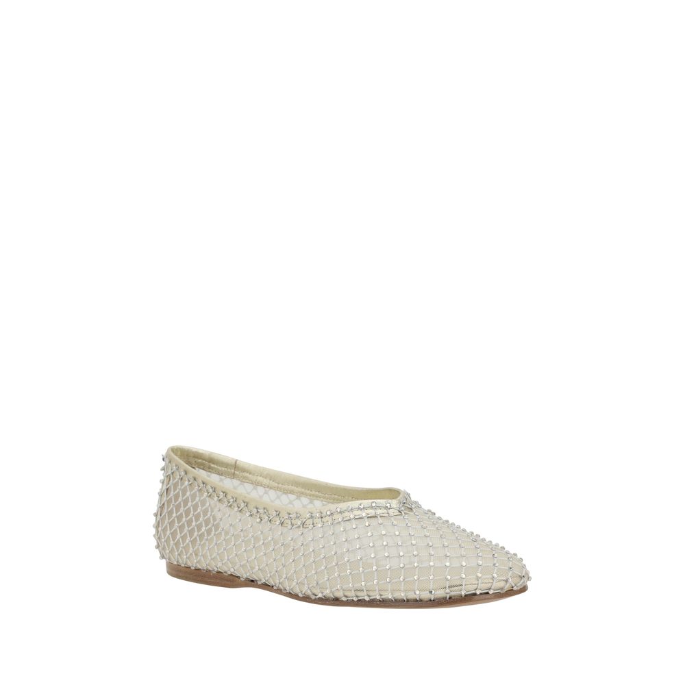 Forte_Forte Strass Mesh Ballerinas