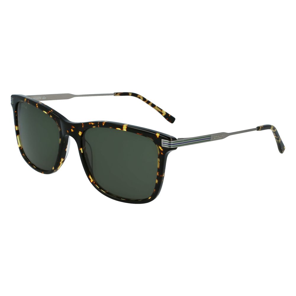 Lacoste Brown Metal Sunglasses