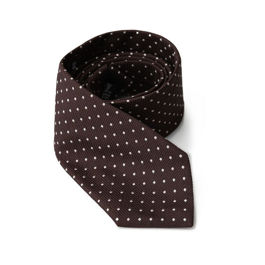 Emporio Armani Brown Silk Ties & Bowty