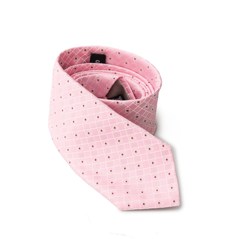 Giorgio Armani Pink Silk Ties & Bowty