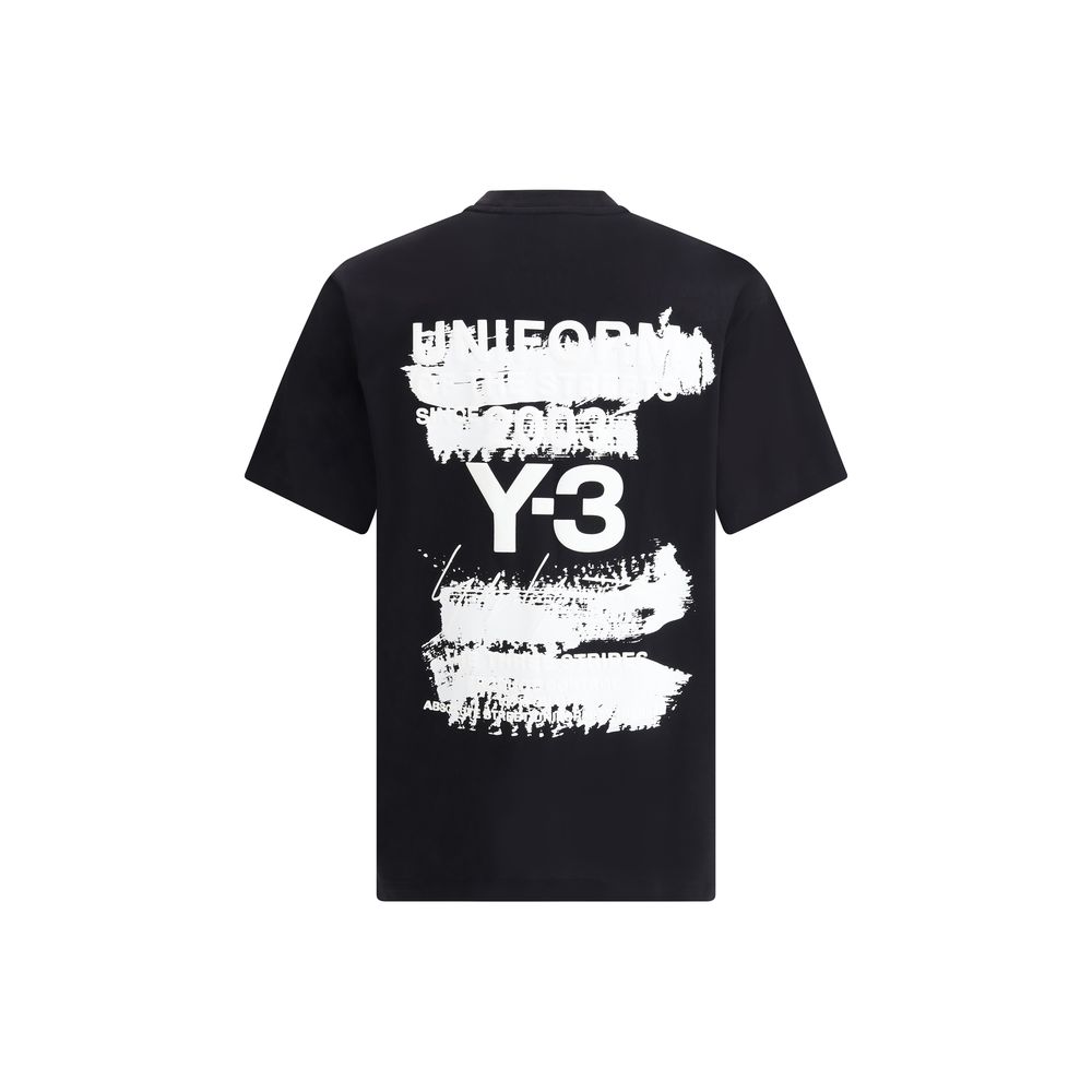 Y-3 T-shirt whit maxi print