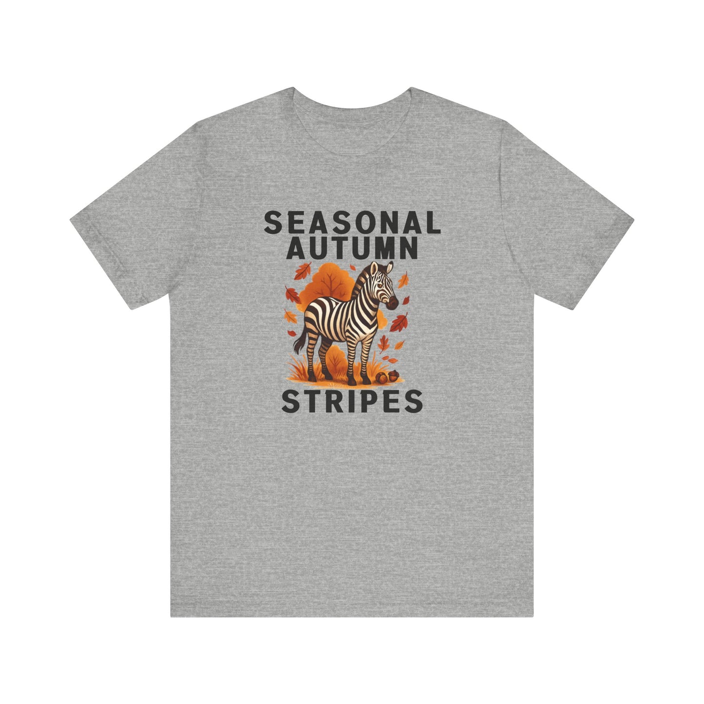 Seasonal Autumn Stripes – Zebra Tee T-Shirt