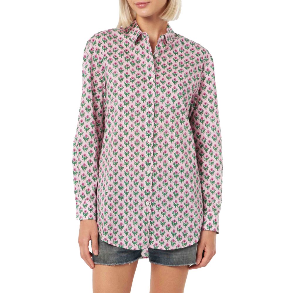 MC2 Saint Barth Pink Cotton Shirt