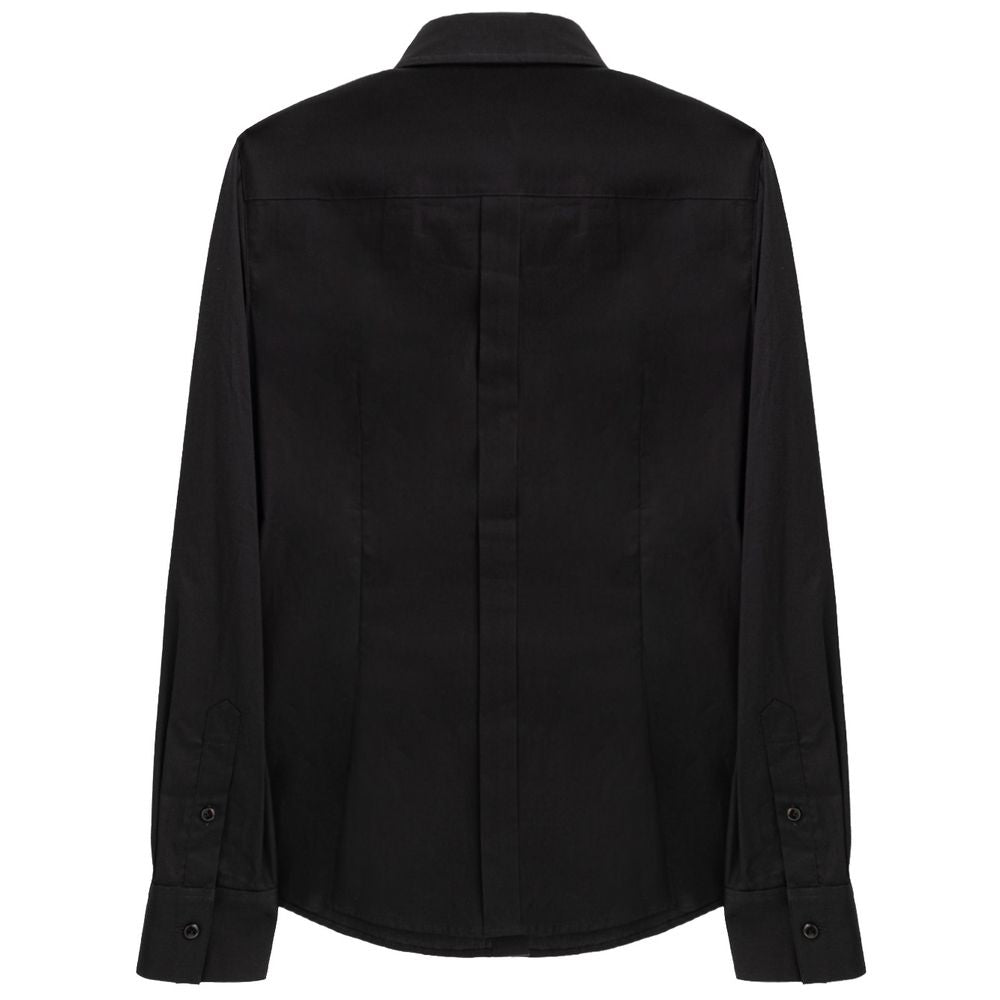 Dolce & Gabbana Black Cotton Shirt