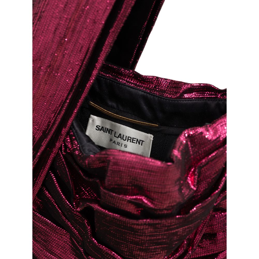 Saint Laurent Fuchsia Viscose Dress