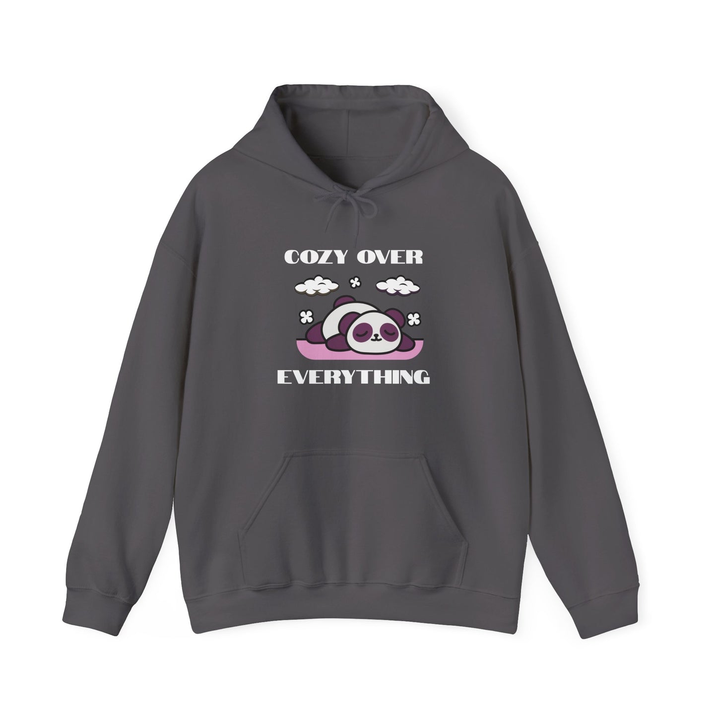 Cozy Over Everything Panda Hoodie