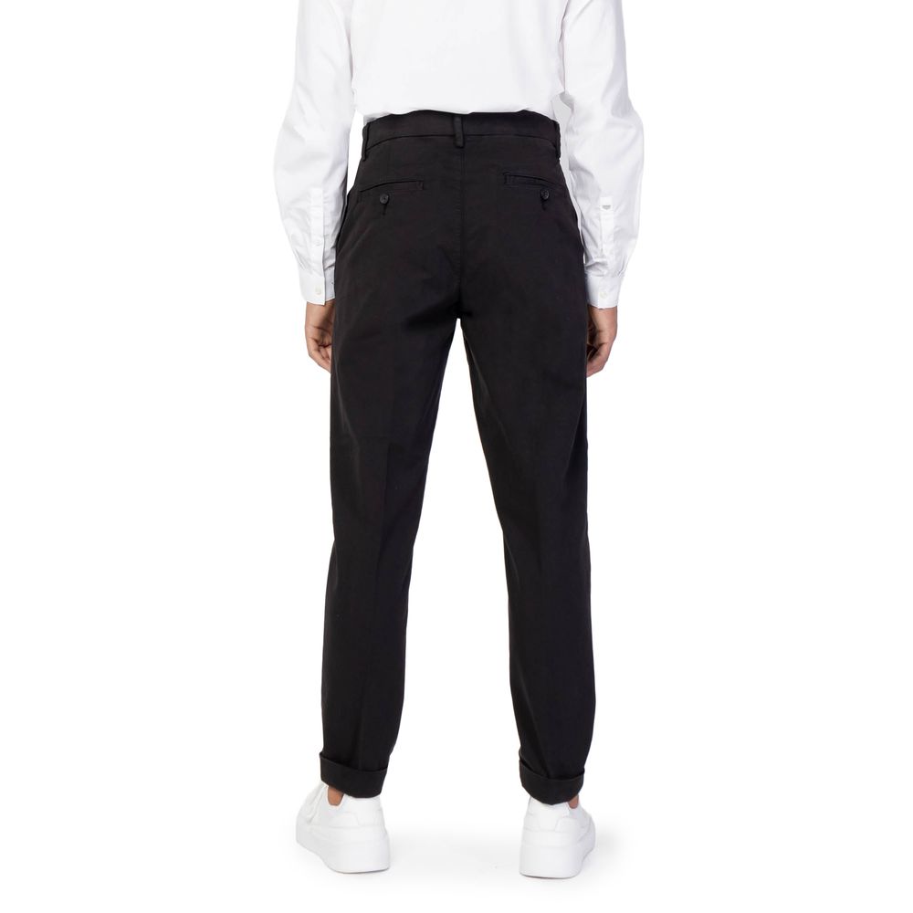 Antony Morato Black Cotton Jeans & Pant