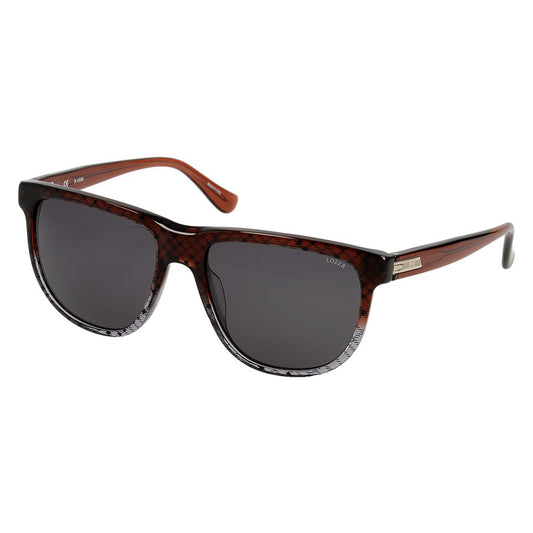 Lozza Brown Acetate Sunglasses