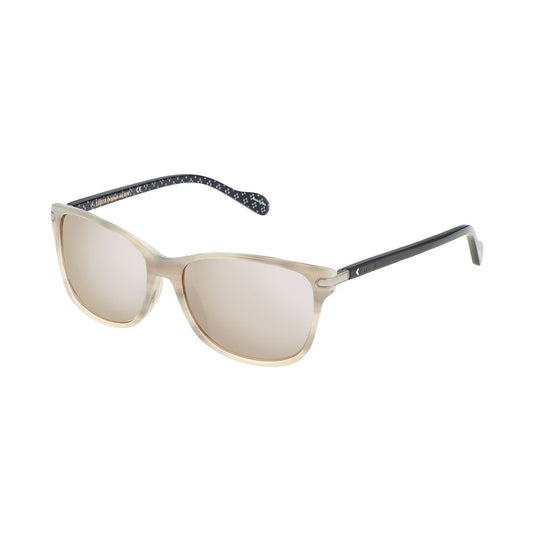 Lozza Brown Acetate Sunglasses