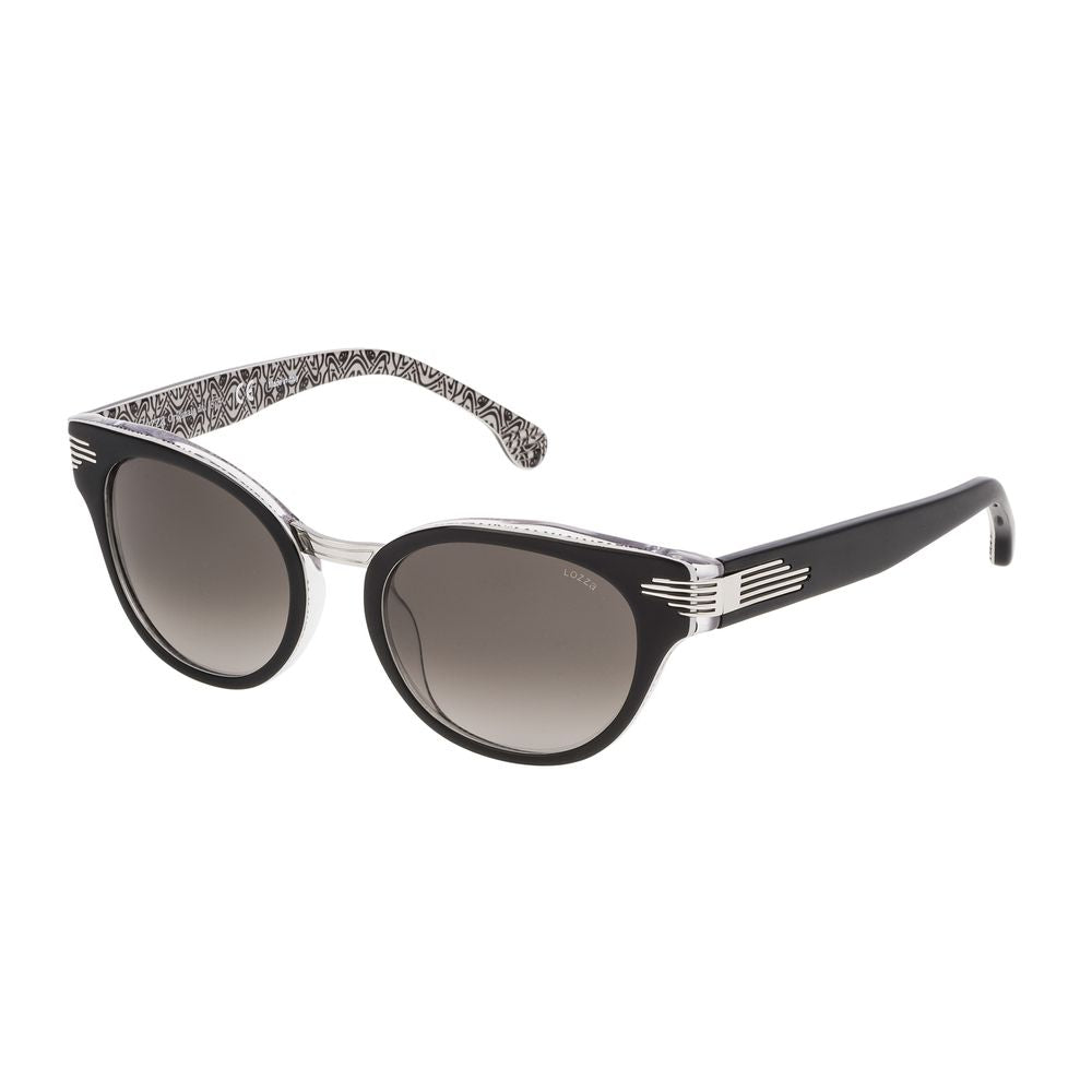 Lozza Black Acetate Sunglasses