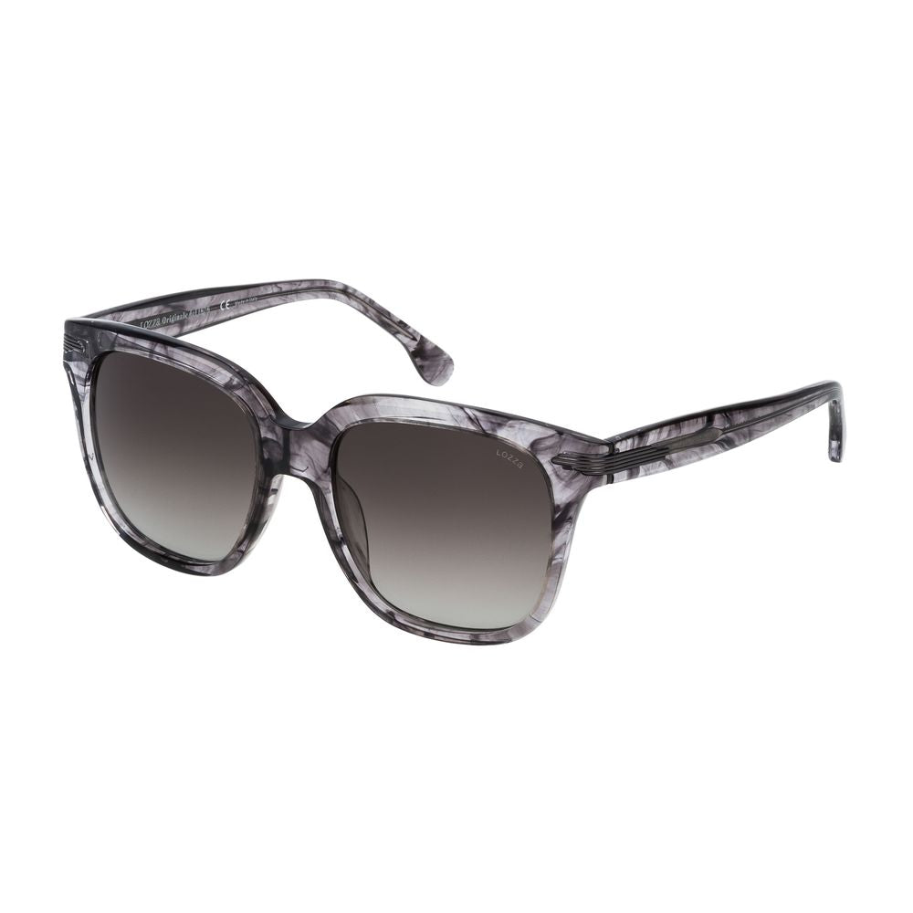 Lozza Gray Acetate Sunglasses