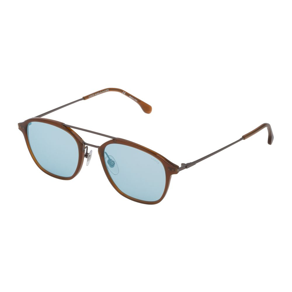 Lozza Brown Acetate Sunglasses