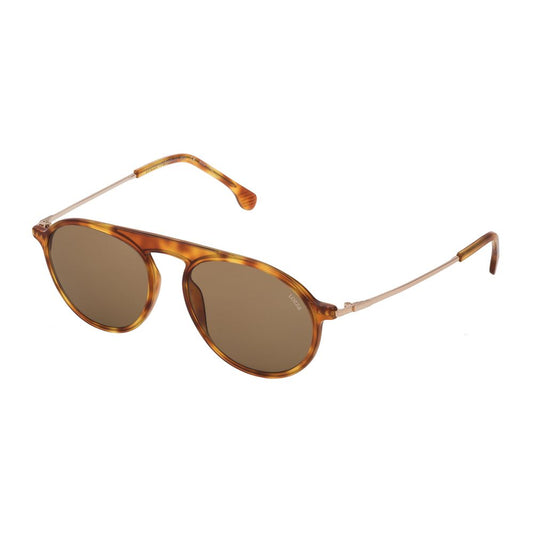 Lozza Brown Acetate Sunglasses