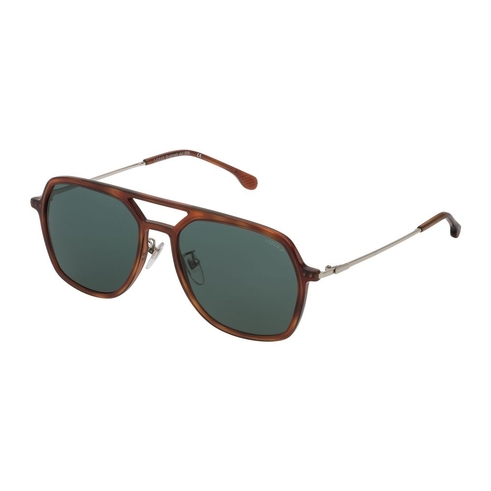 Lozza Brown Acetate Sunglasses