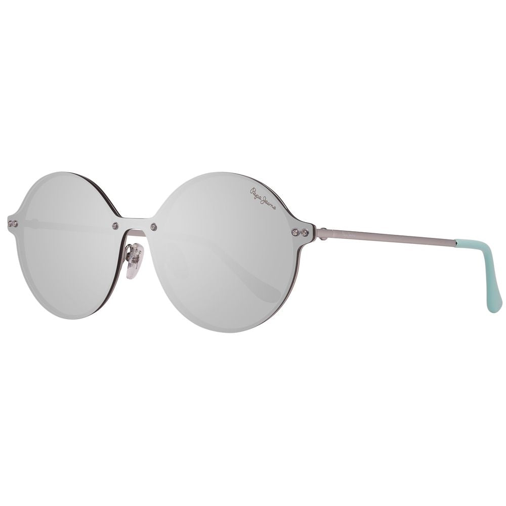 Pepe Jeans Silver Metal Sunglasses