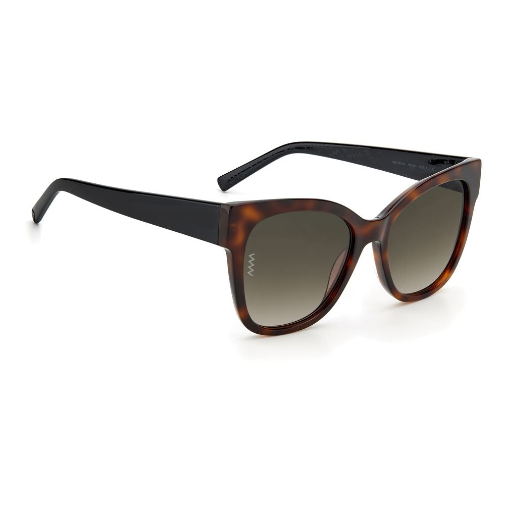 M Missoni Brown Acetate Sunglasses