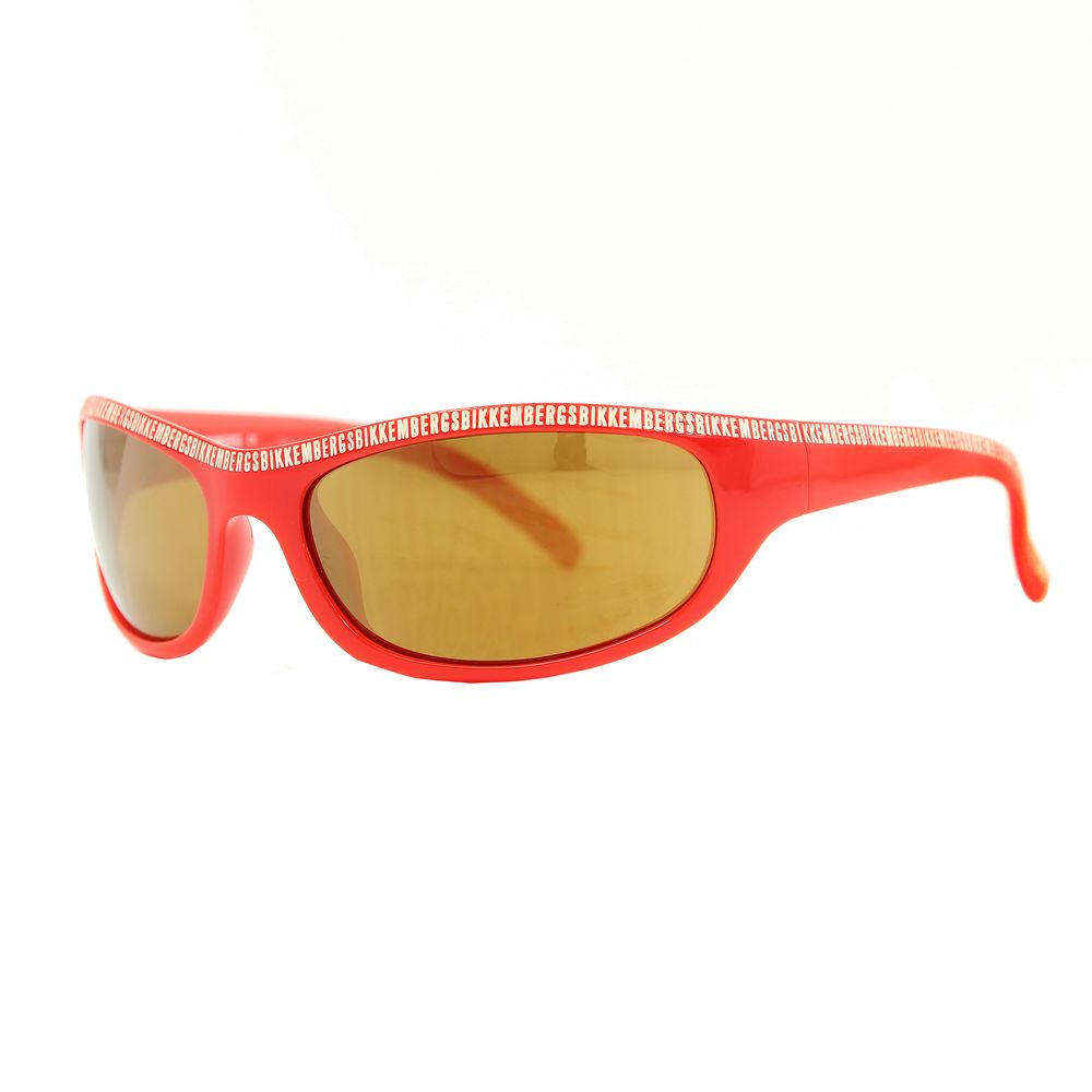 Bikkembergs Red Acetate Sunglasses