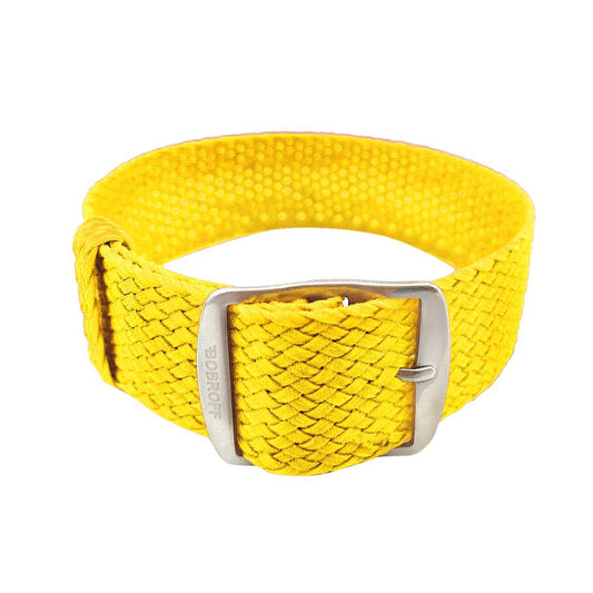 Bobroff Yellow Perlon Watch