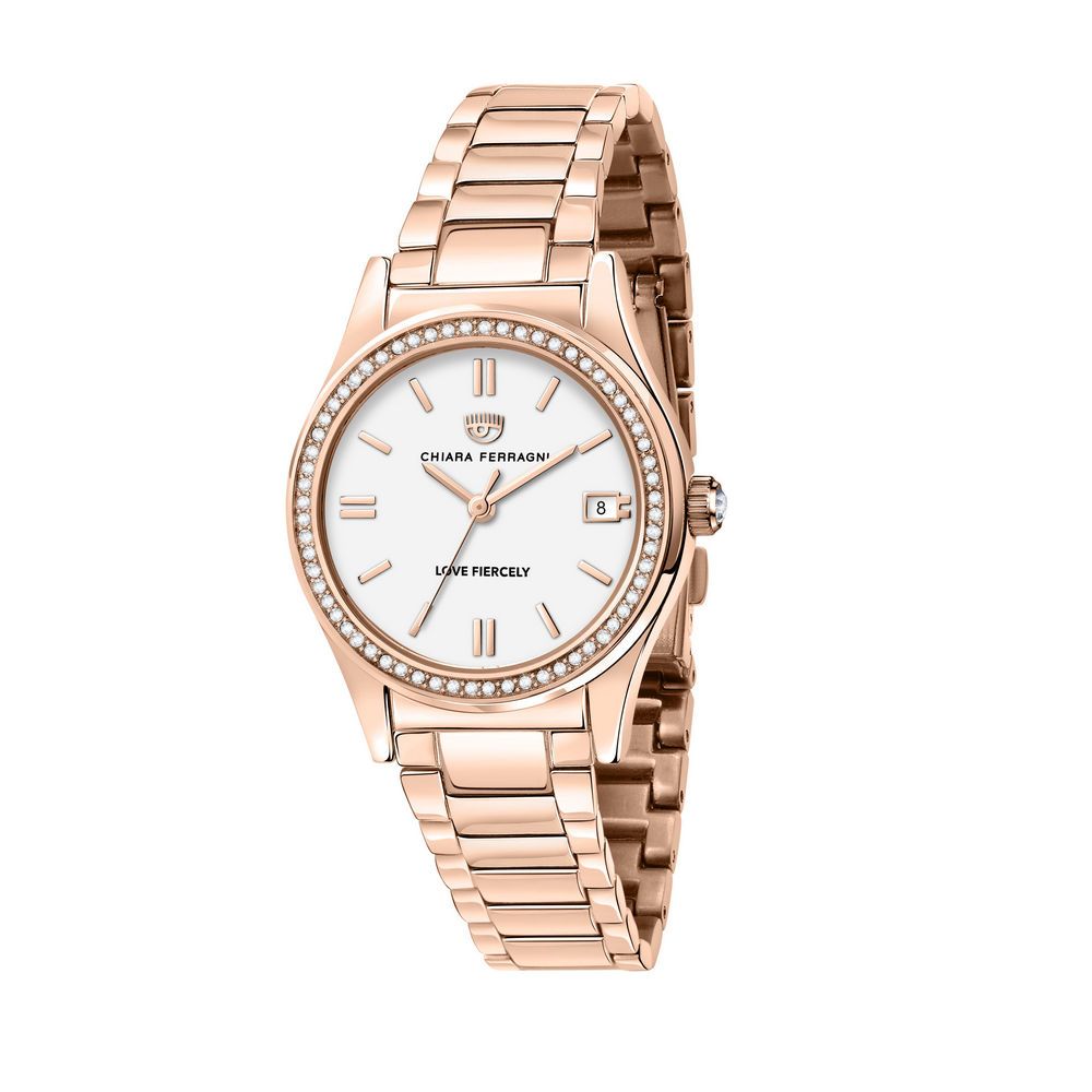 Chiara Ferragni Multicolor Stainless Steel Watch