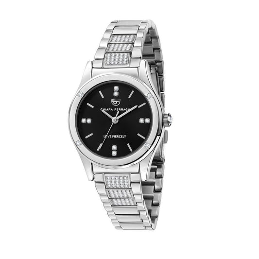 Chiara Ferragni Silver Stainless Steel Watch