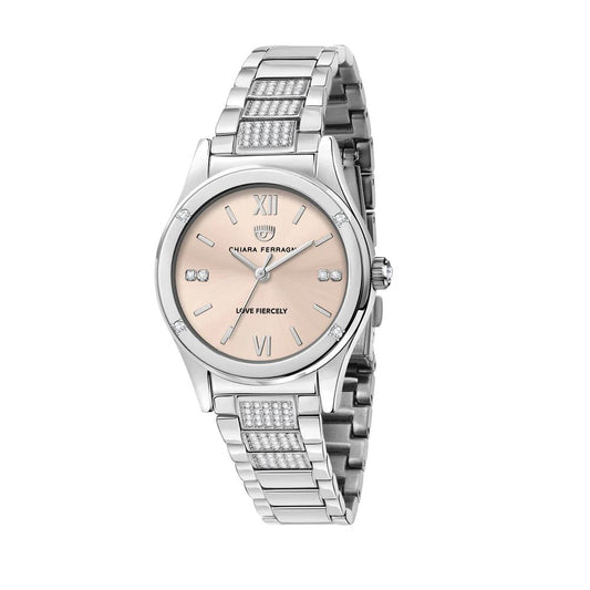 Chiara Ferragni Silver Stainless Steel Watch