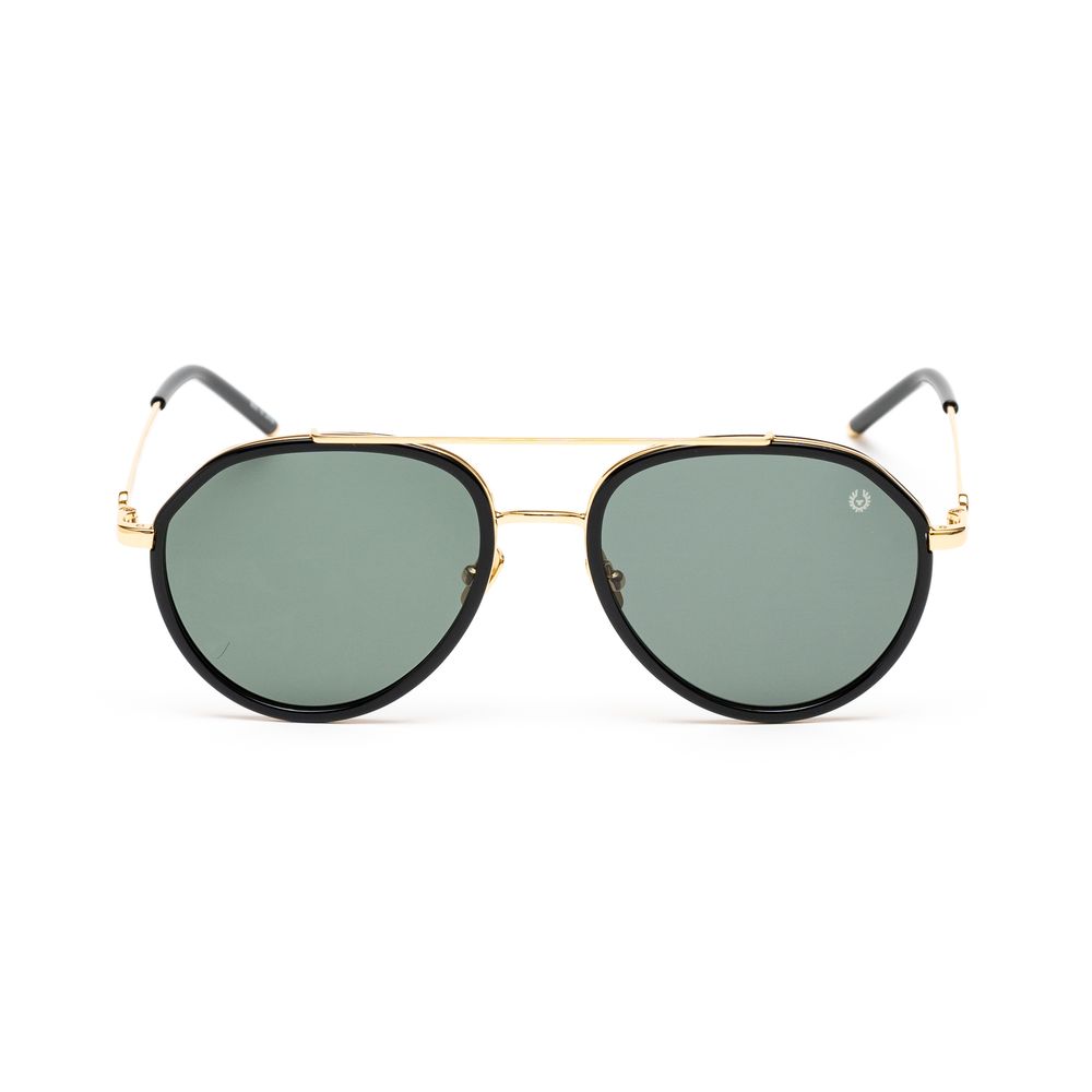 Belstaff Gold Stainless Steel Sunglasses