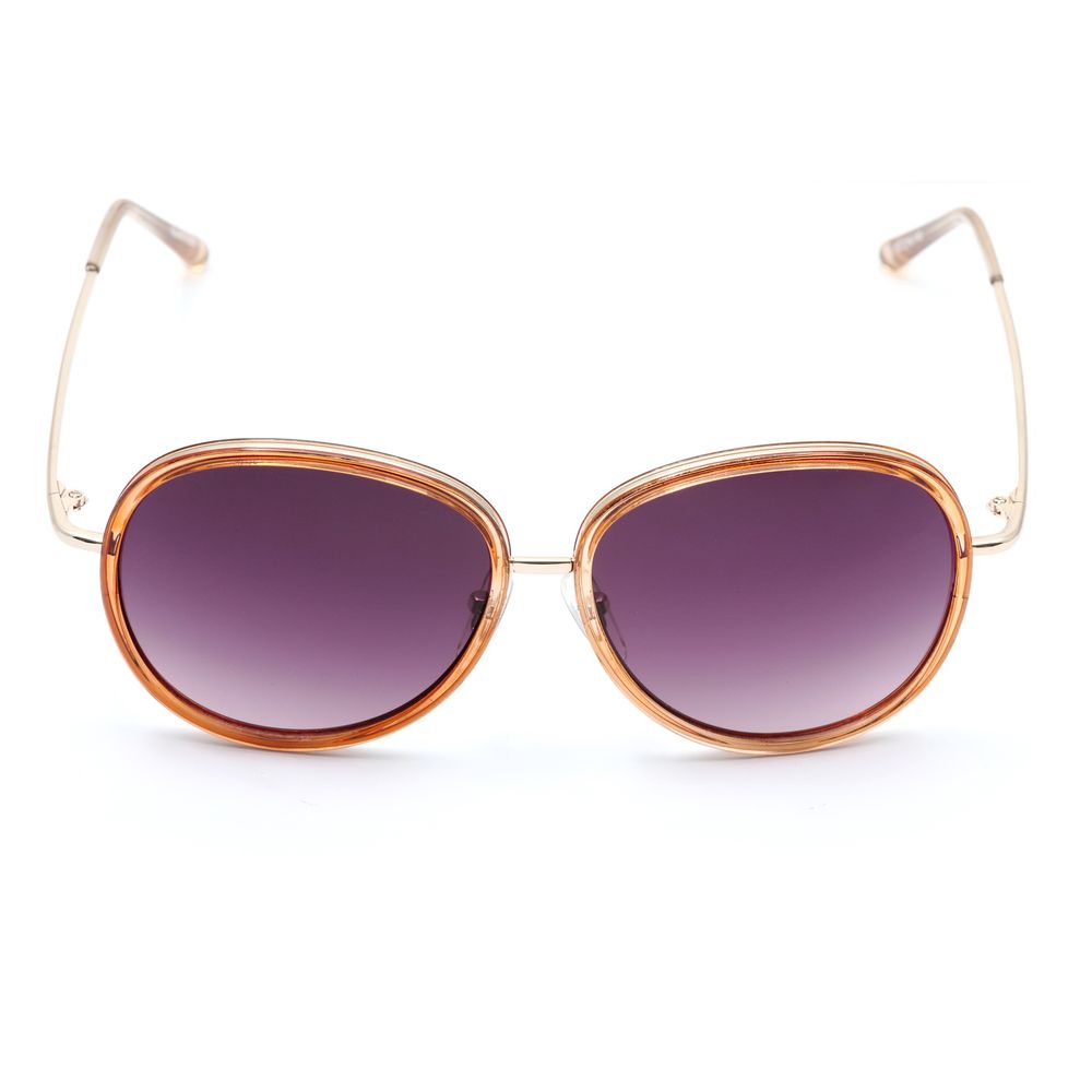 Lancaster Purple Metal Sunglasses